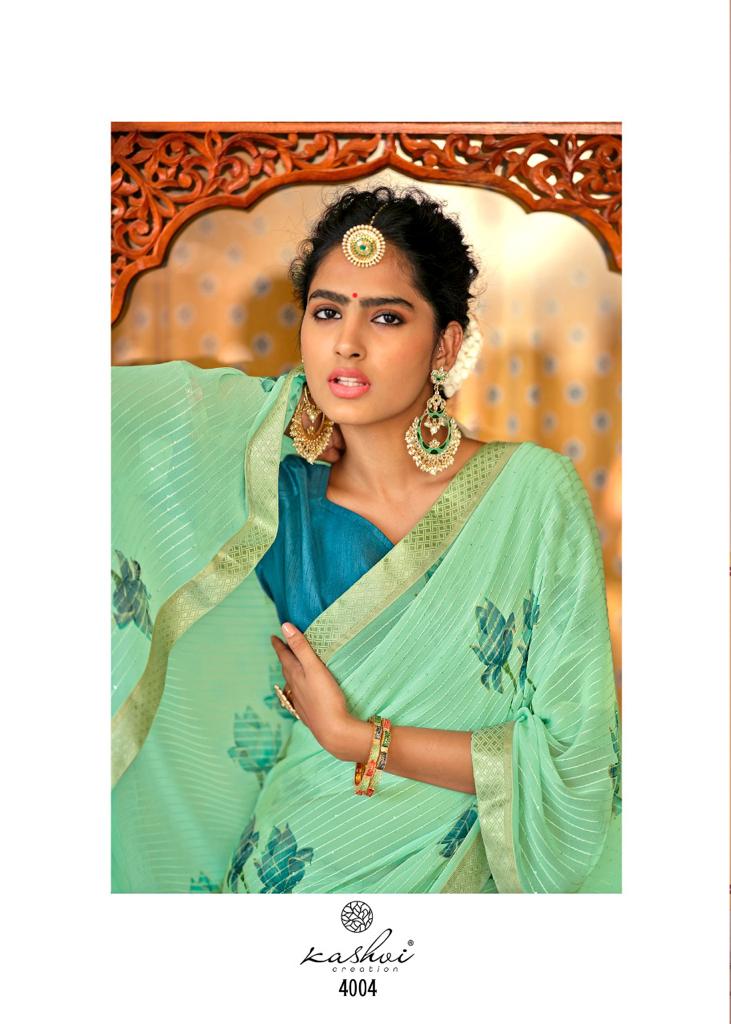 Kashvi Ragini 2 Casual Daily Wear Georgette Printed Saree Collection
